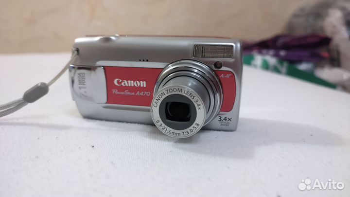 Фотоаппарат Canon Powershot A470 в отл. сост