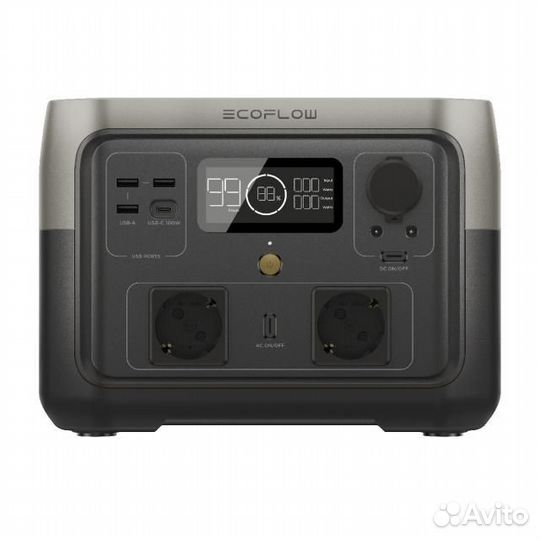 Зарядная станция EcoFlow River 2 Max 512 втч