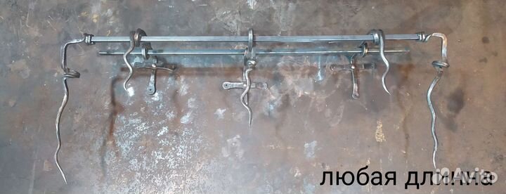 Кованый карниз для штор