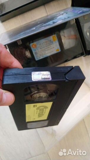 VHS Видеокассеты в плёнке/лицензия бокспластиковый