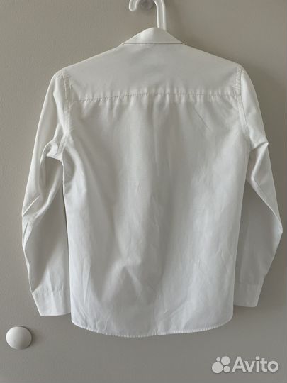 Рубашка белая на рост 140-150