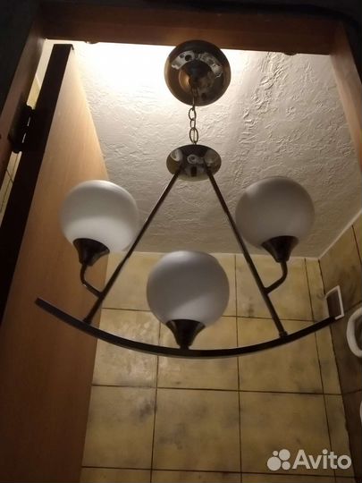 Люстра потолочная бу