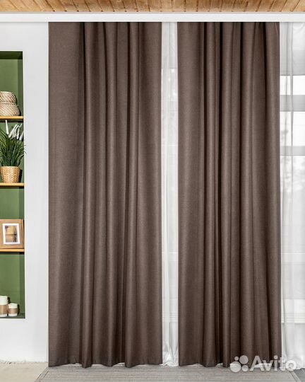 Шторы блэкаут Массимо готовые и на заказ