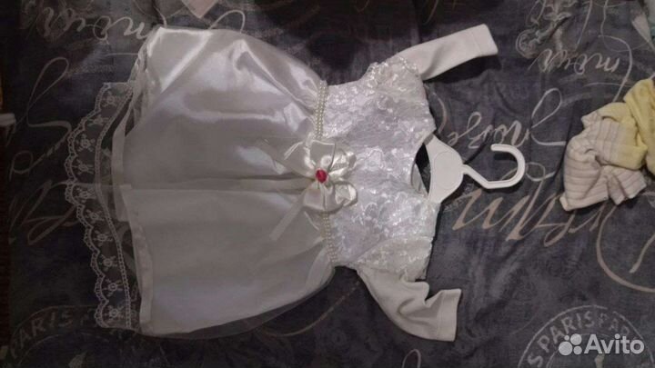 Платье для девочки 62-68