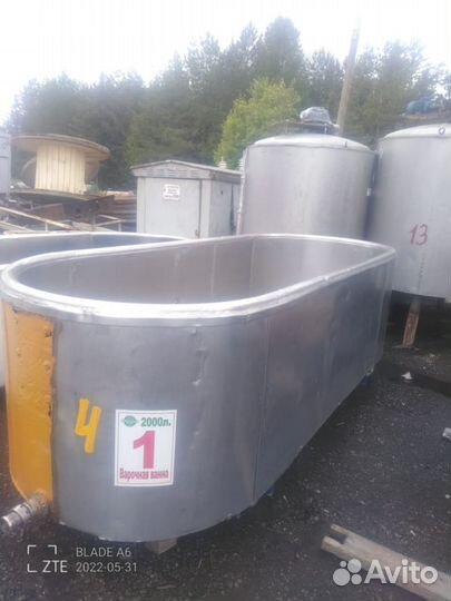 Ванна из нержавейки