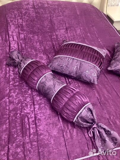 Покрывало и шторы комплект