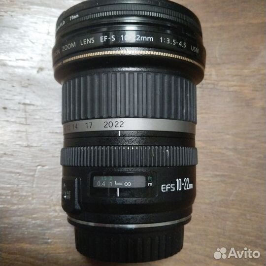 Объектив canon EF-S 10-22mm 1:3.5 - 4.5 USM