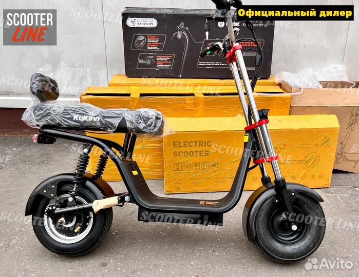 Электроскутер citycoco Kugoo C2