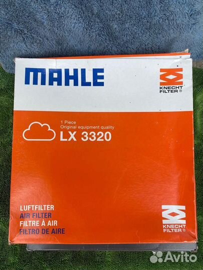 Фильтр воздушный на BMW фирмы knecht/mahle LX 3320