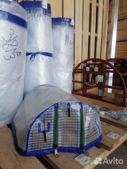 Чехол на теплицу из армированной пленки