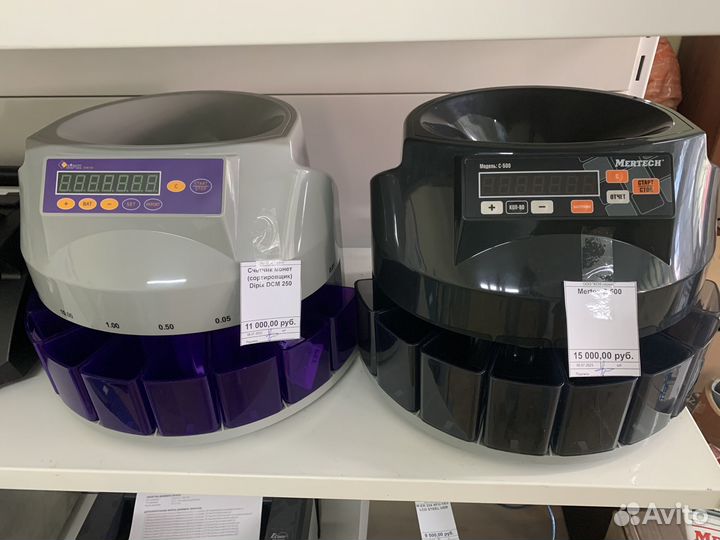 Счетчики, сортировщики монет Dipix DCM-250 и Mer-x