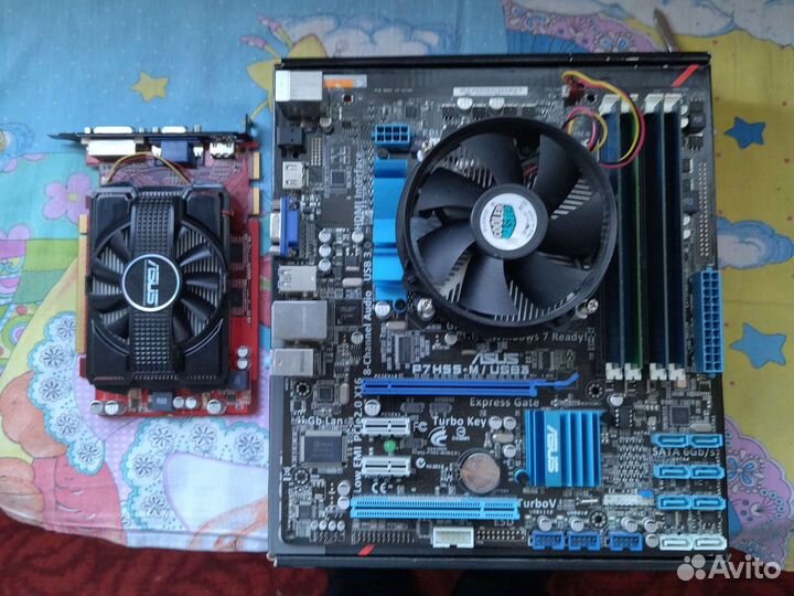 Материнская плата 1156