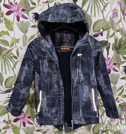 Ветровка+толстовка с капюшоном