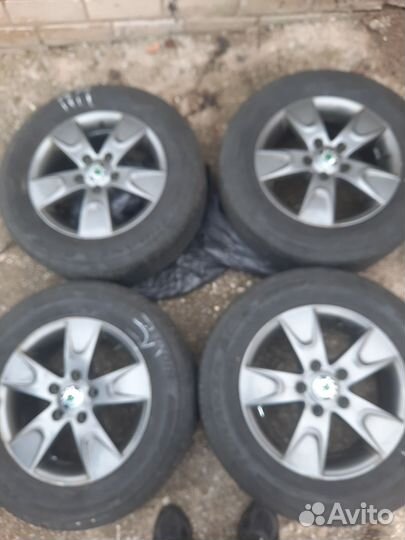 Колеса на skoda octavia r15