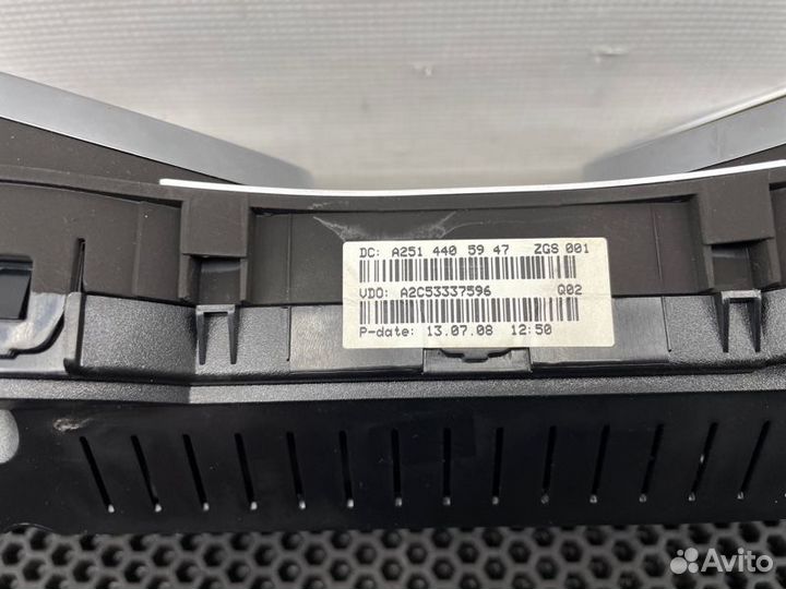 Панель приборов Mercedes-Benz Ml-Class W164