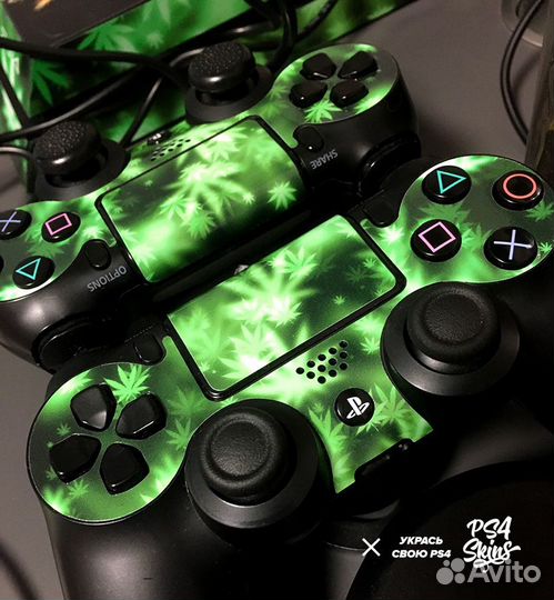 PS4 наклейки