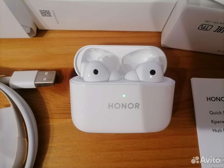 Беспроводные наушники honor earbuds 2 lite