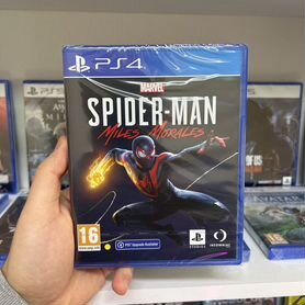 Spider man miles morales ps4 диск, новый