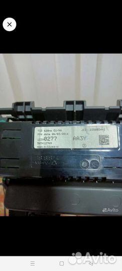 Штатное головное устройство Опель астра j