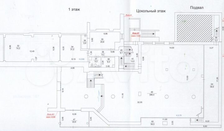 Продам помещение свободного назначения, 950 м²