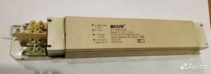 Трансформатор для дневных ламп STR 105/12.500