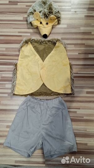 Новогодний костюм ежика