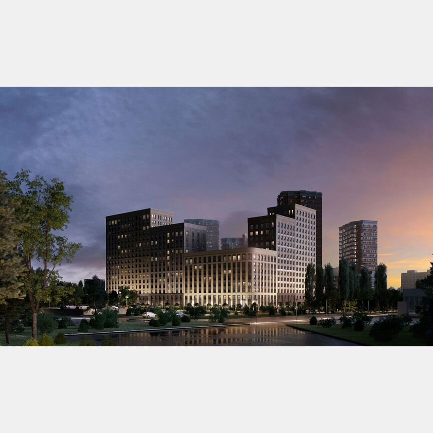 3-к. квартира, 85,5 м², 2/17 эт.