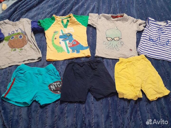 Вещи пакетом на мальчика от 1 до 2 лет