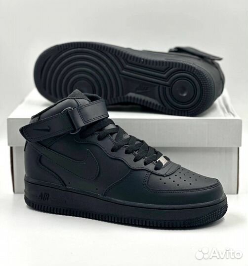 Nike Air Force 1 Mid Black