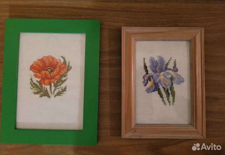 Картины вышивка крестом цветы