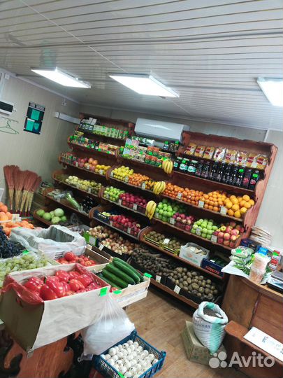 Магазин фрукты и овощи