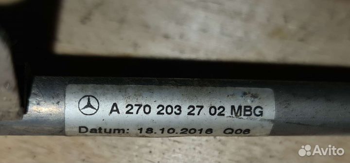 Трубка охлаждения турбины Mercedes CLA117 M270