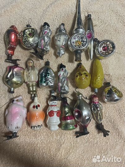 Елочные игрушки СССР