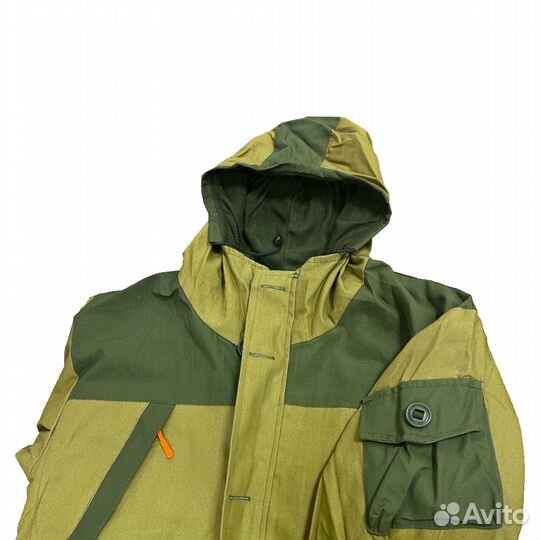 Костюм Горка осень на флисе хаки (ткань палатка)