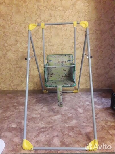 Качели детские напольные