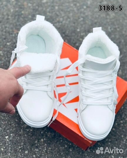 Кеды зимние женские