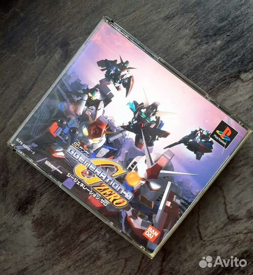 SD Gundam G-Generation Zero PS1 Лицензия
