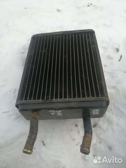 Радиатор печки медный волга