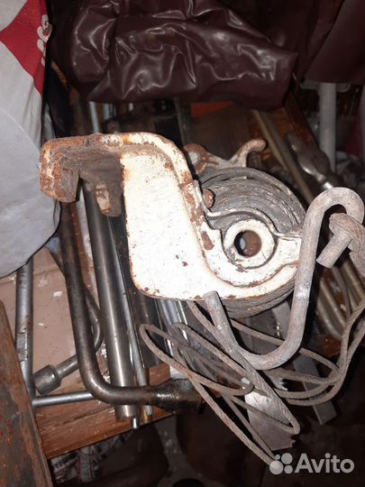 Лебёдка ручная механическая времён СССР сер 20-го