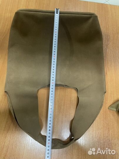 Сумка замшевая шоппер