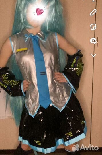 Аниме косплей мику