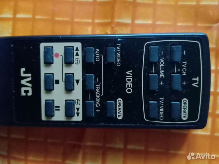 Пульт от DVD плеера JVC, Япония, рабочий