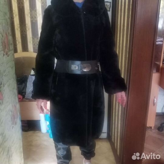 Мутоновая шуба