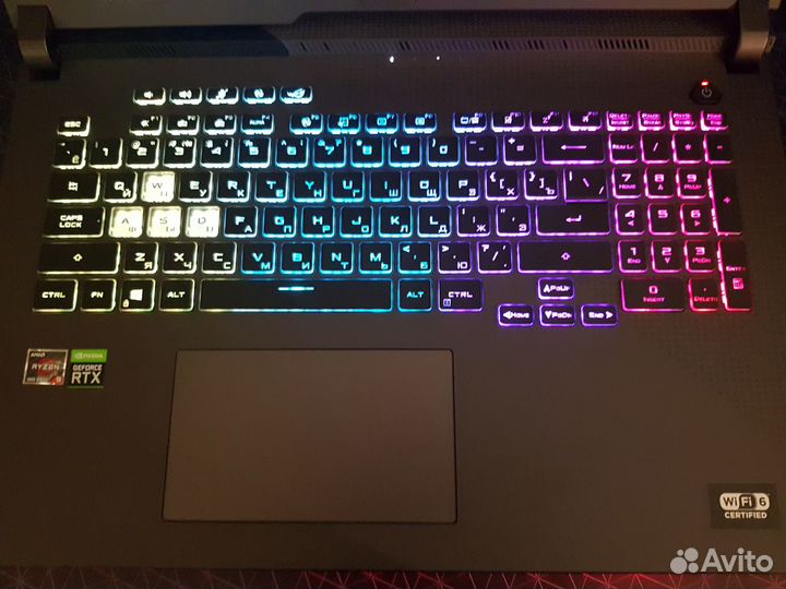 Asus 17.3 144Гц R9 RTX3060 16GB SSD 512GB