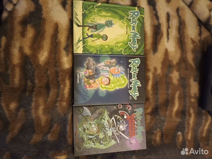 Комиксы рик и морти