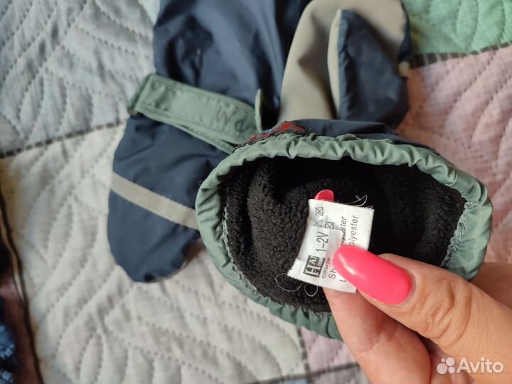 Краги варежки