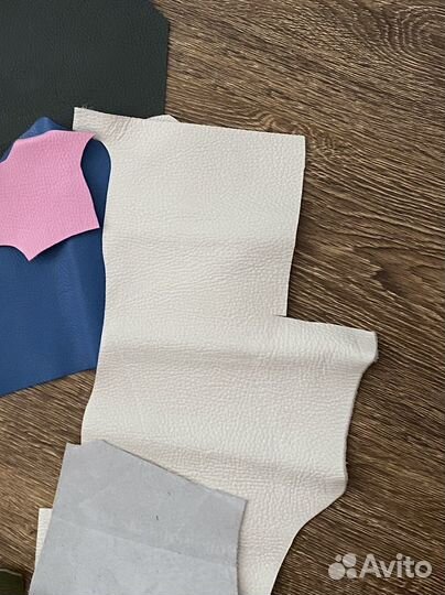 Натуральная кожа, обрезки