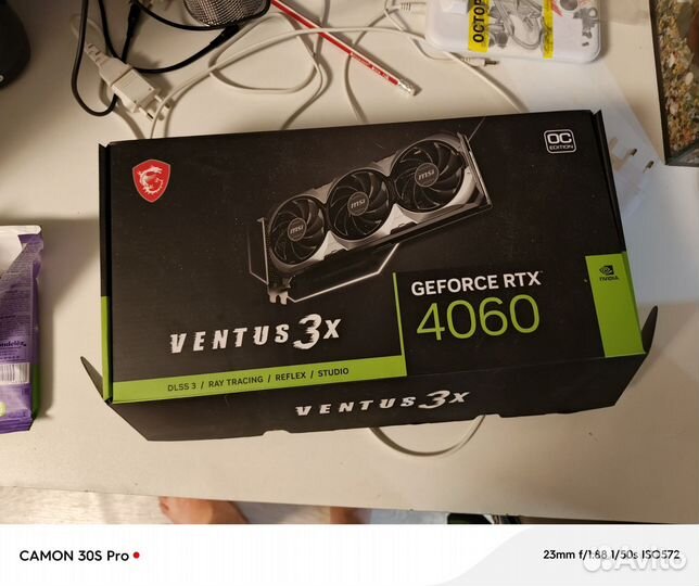 Видеокарта gtx 4060 ventus x3