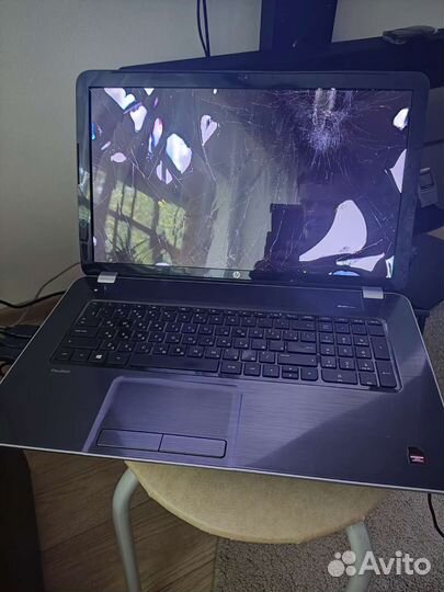 Ноутбук hp 17 дюймов