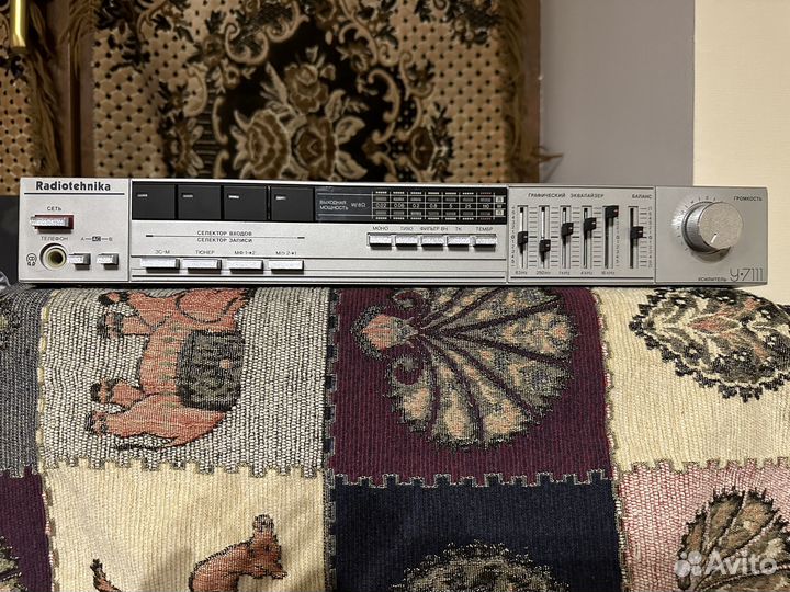 Усилитель мощности Radiotehnika У-7111. Как новый